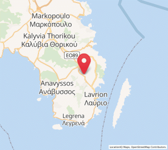 Map of Pláka, Attica