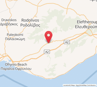 Map of Platanótopos, East Macedonia and Thrace