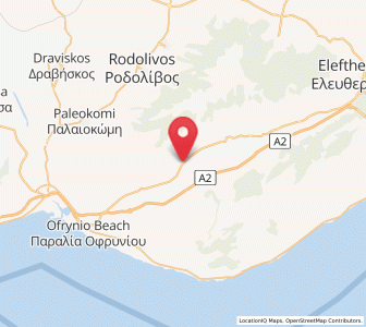 Map of Podhokhóri, East Macedonia and Thrace