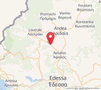 Map of Polykárpi, Central Macedonia