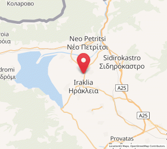 Map of Pontisméno, Central Macedonia