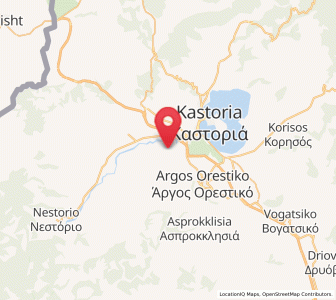 Map of Poreiá, West Macedonia