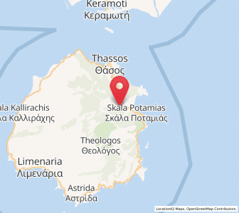 Map of Potamiá, East Macedonia and Thrace