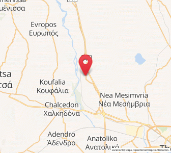Map of Próchoma, Central Macedonia