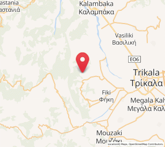 Map of Pródromos, Thessaly