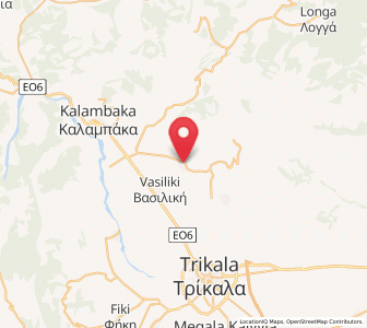 Map of Rízoma, Thessaly