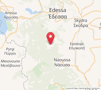Map of Rodochóri, Central Macedonia