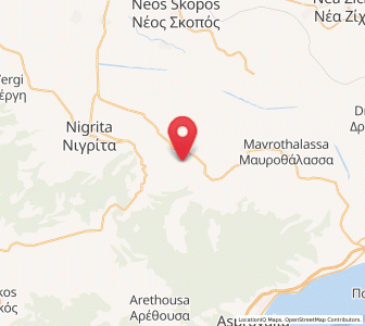 Map of Sitochóri, Central Macedonia