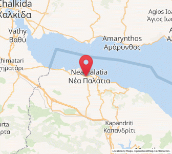 Map of Skála Oropoú, Attica