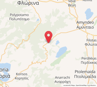 Map of Sklíthro, West Macedonia