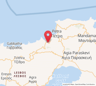 Map of Skoutáros, North Aegean