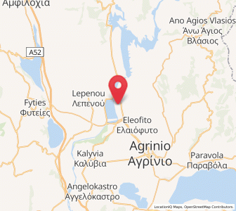 Map of Spoláïta, West Greece