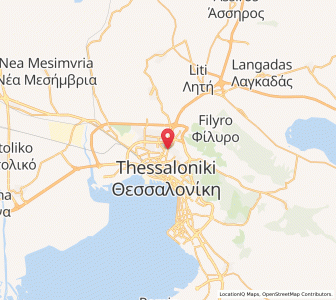 Map of Stavroúpoli, Central Macedonia