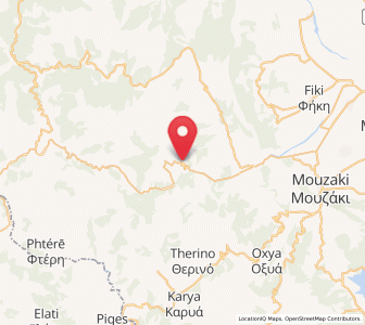 Map of Stournaraíïka, Thessaly