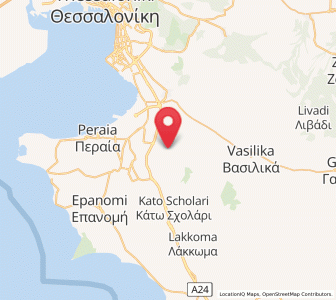 Map of Tagarádes, Central Macedonia