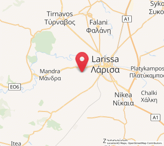 Map of Terpsithéa, Thessaly