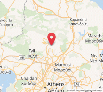 Map of Thrakomakedónes, Attica