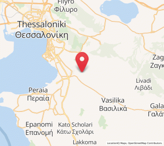 Map of Triádhion, Central Macedonia