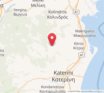 Map of Trílofos, Central Macedonia