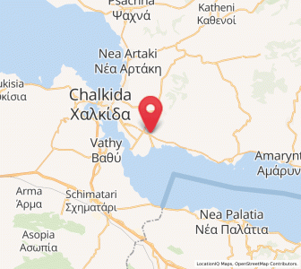 Map of Vasilikón, Central Greece