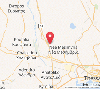 Map of Vathýlakkos, Central Macedonia