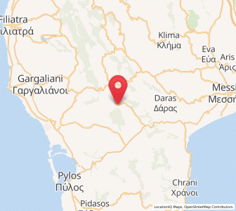 Map of Vlachópoulo, Peloponnese