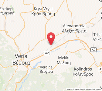 Map of Xechasméni, Central Macedonia