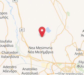 Map of Xirochóri, Central Macedonia