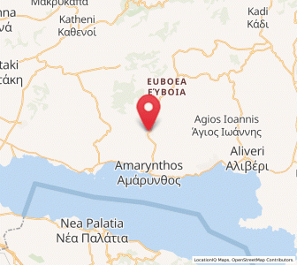 Map of Yimnón, Central Greece