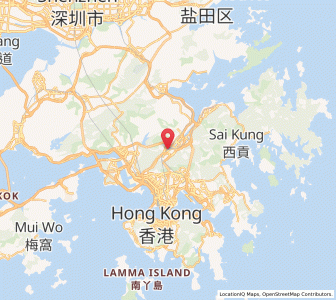 Map of Tai Wai, Sha Tin