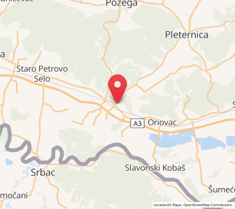 Map of Batrina, Brod-Posavina