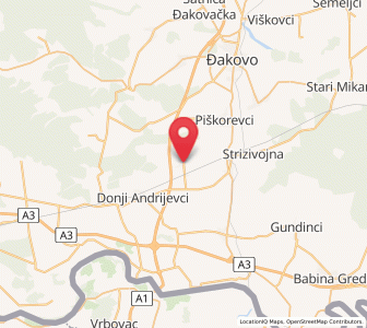 Map of Stari Perkovci, Brod-Posavina