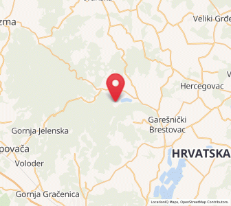Map of Veliki Prokop, Bjelovar-Bilogora