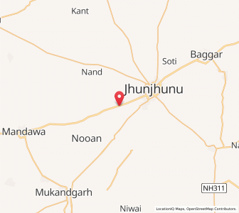 Map of Abusar ka Bas, Rajasthan