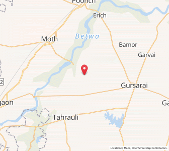 Map of Achausa, Uttar Pradesh