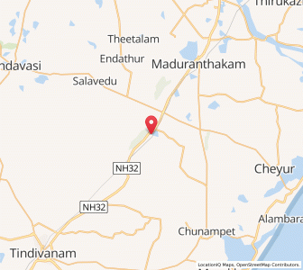 Map of Achcharapakkam, Tamil Nadu
