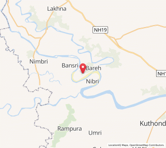 Map of Achrauli, Uttar Pradesh