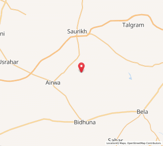 Map of Adampur Umed, Uttar Pradesh