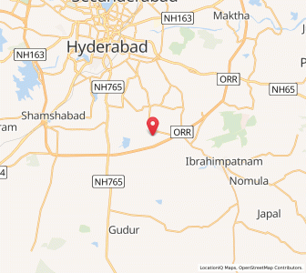 Map of Adibatla, Andhra Pradesh
