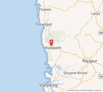 Map of Adivra, Maharashtra