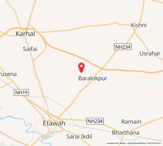Map of Adupur, Uttar Pradesh