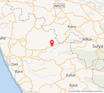 Map of Aduru, Kerala