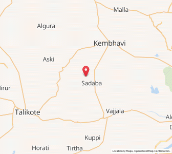 Map of Agni, Karnataka