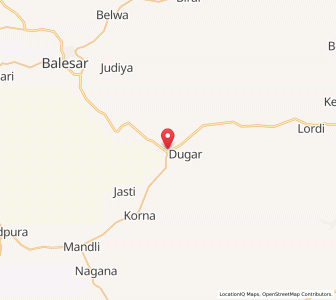 Map of Agolai, Rajasthan