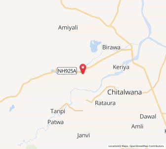 Map of Agrawa, Rajasthan