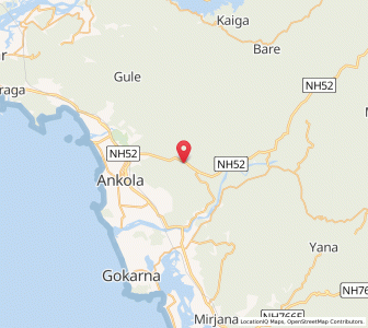 Map of Agsur, Karnataka