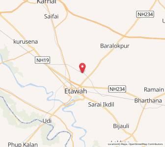 Map of Ahladpur, Uttar Pradesh