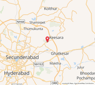 Map of Ahmadguda, Andhra Pradesh