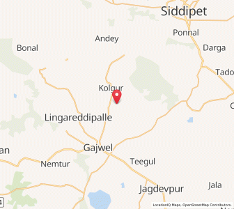 Map of Ahmadipur, Andhra Pradesh