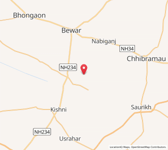 Map of Ahmalpur, Uttar Pradesh